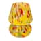 Hello Honey® 7.5" Multicolor Round Blown Glass Table Lamp with Inline Switch